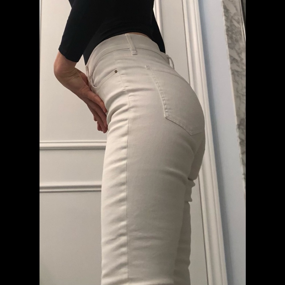 Ann Taylor white jeans